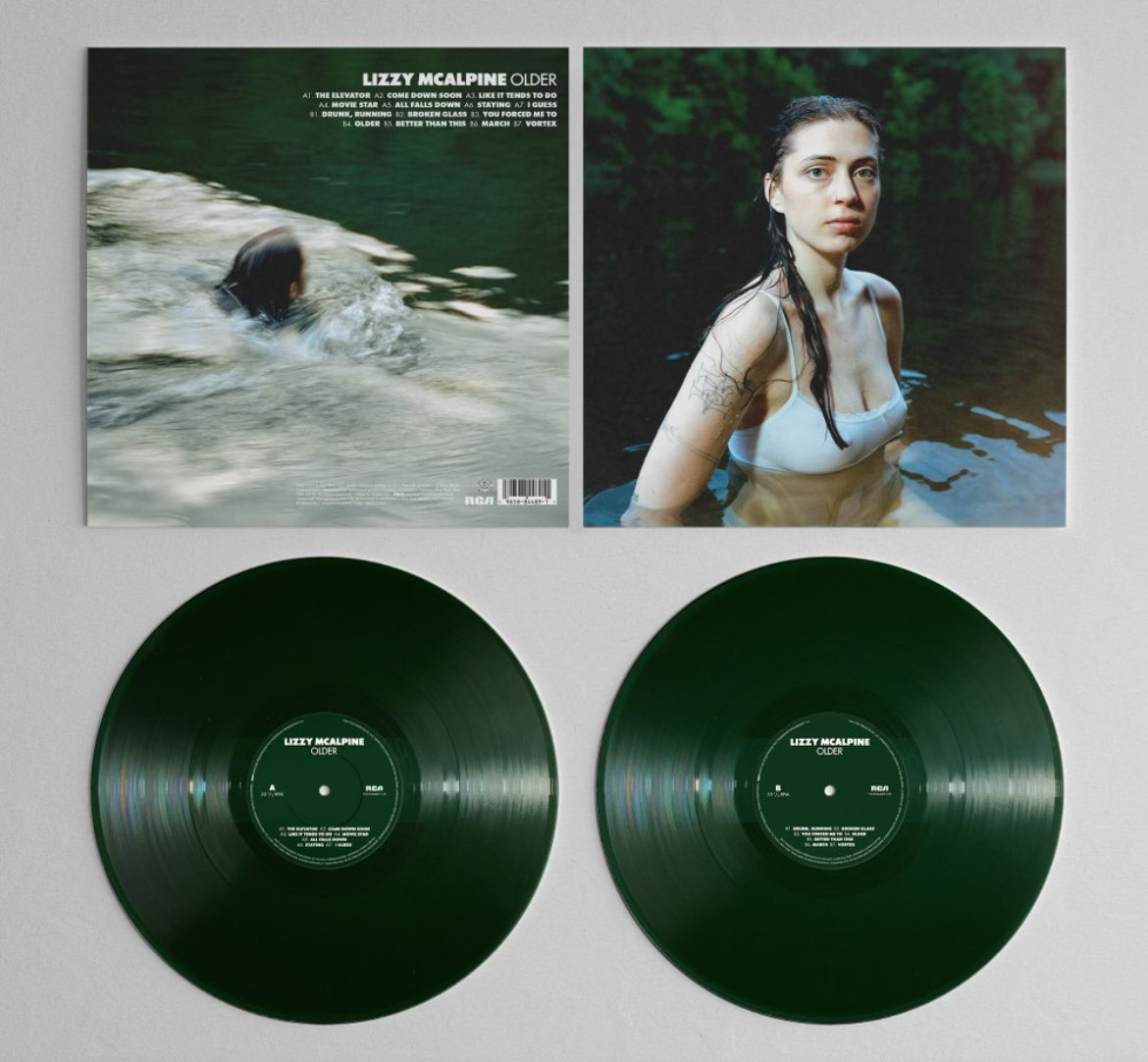 Older- Lizzy McAlpine Crystal Clear Vinyl LP — Vertigo Vinyl